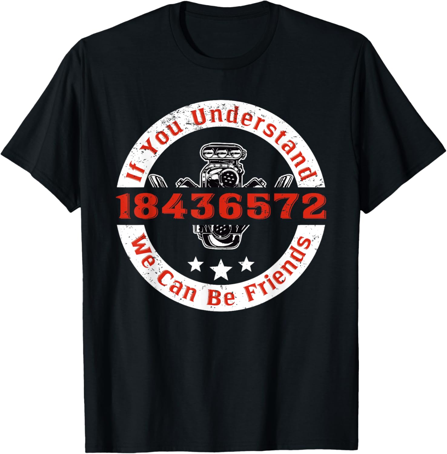 Mécanique automobile 18436572 V8 T-Shirt